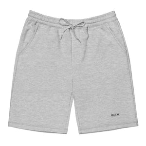 Grey Men's fleece shorts