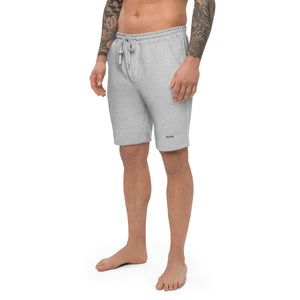 Grey Men's fleece shorts