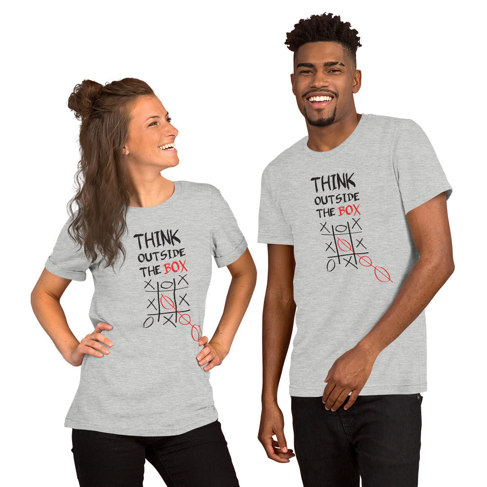 Think Outside the Box Short-Sleeve Unisex T-Shirt