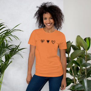 Hearts Short-Sleeve T-Shirt