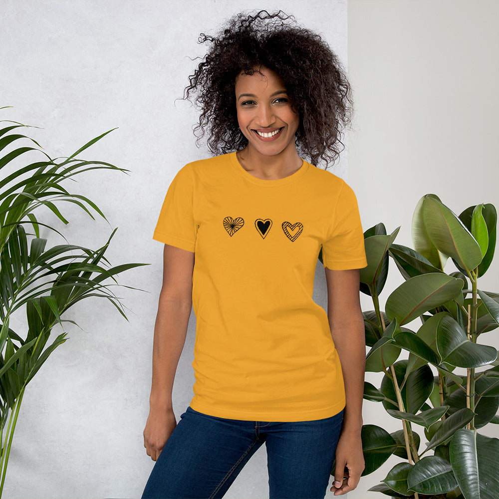 Hearts Short-Sleeve T-Shirt