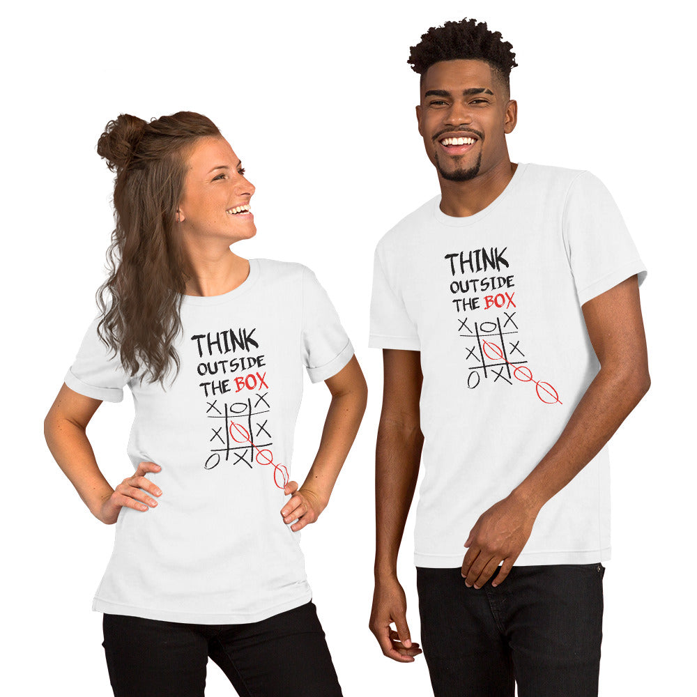 Think Outside the Box Short-Sleeve Unisex T-Shirt