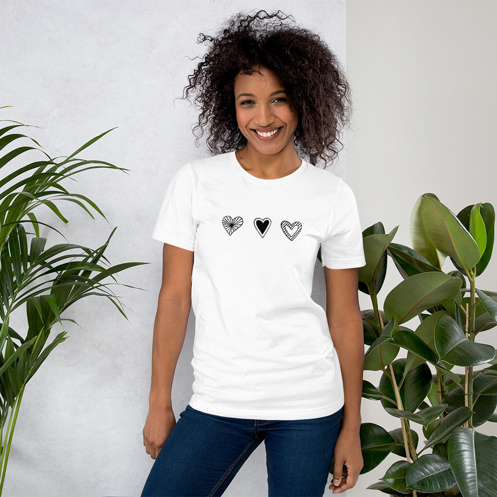 Hearts Short-Sleeve T-Shirt