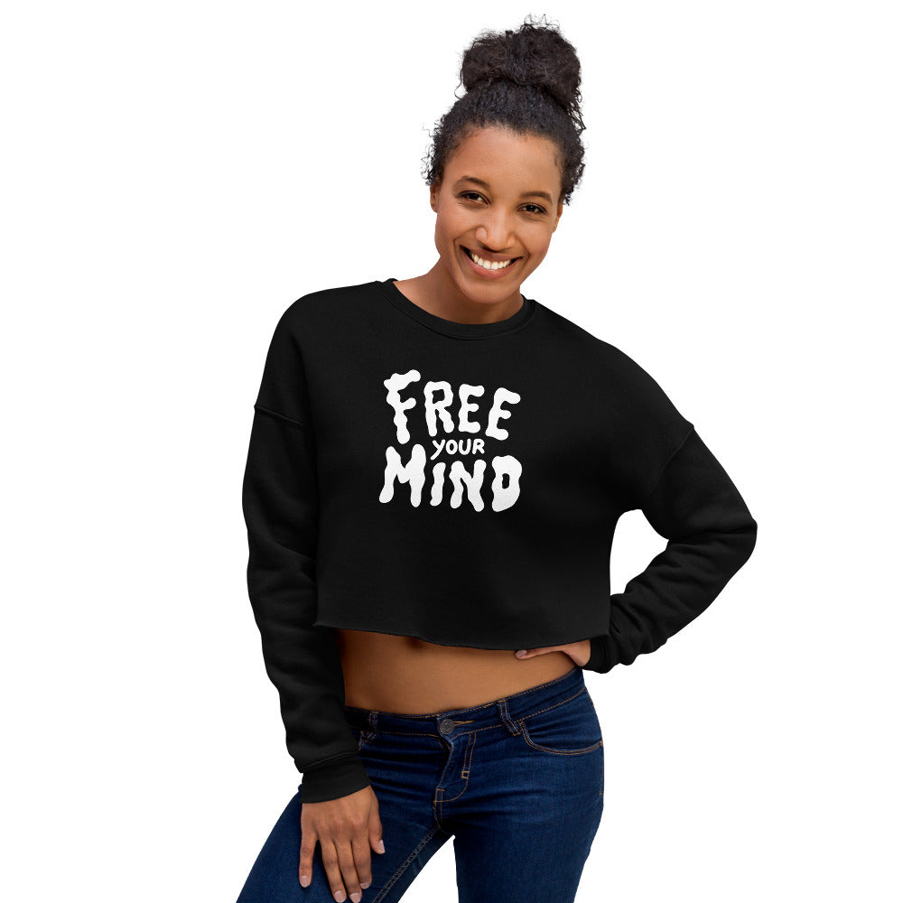 Free your Mind Crop Sweatshirt