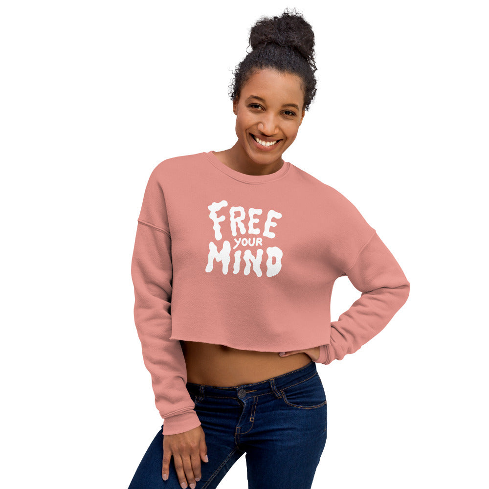 Free your Mind Crop Sweatshirt